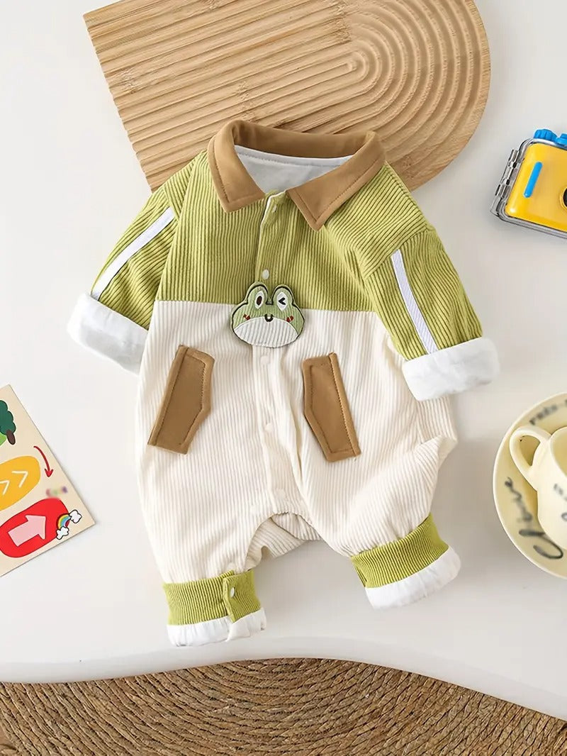 Newborn Baby Girls & Boy  Knit Romper, Long Sleeve Comfortable & Soft Jumpsuit.