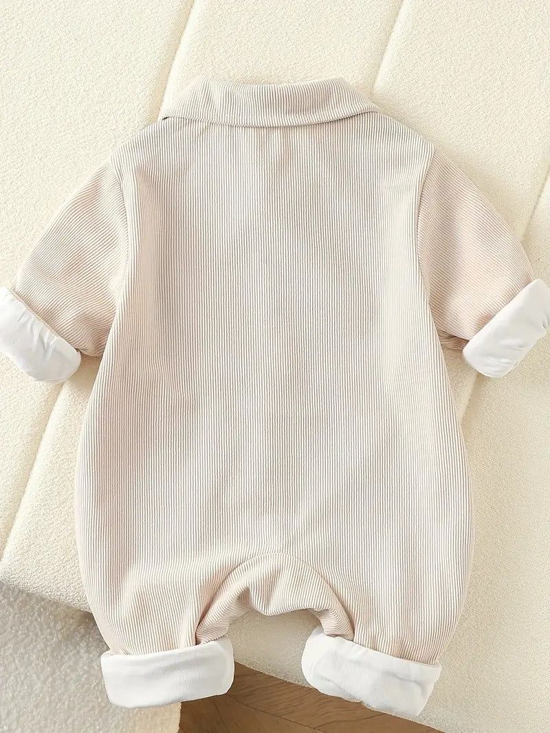 Newborn Baby BEAR  Girls & Boy  Romper, Long Sleeve Comfortable & Soft Jumpsuit.