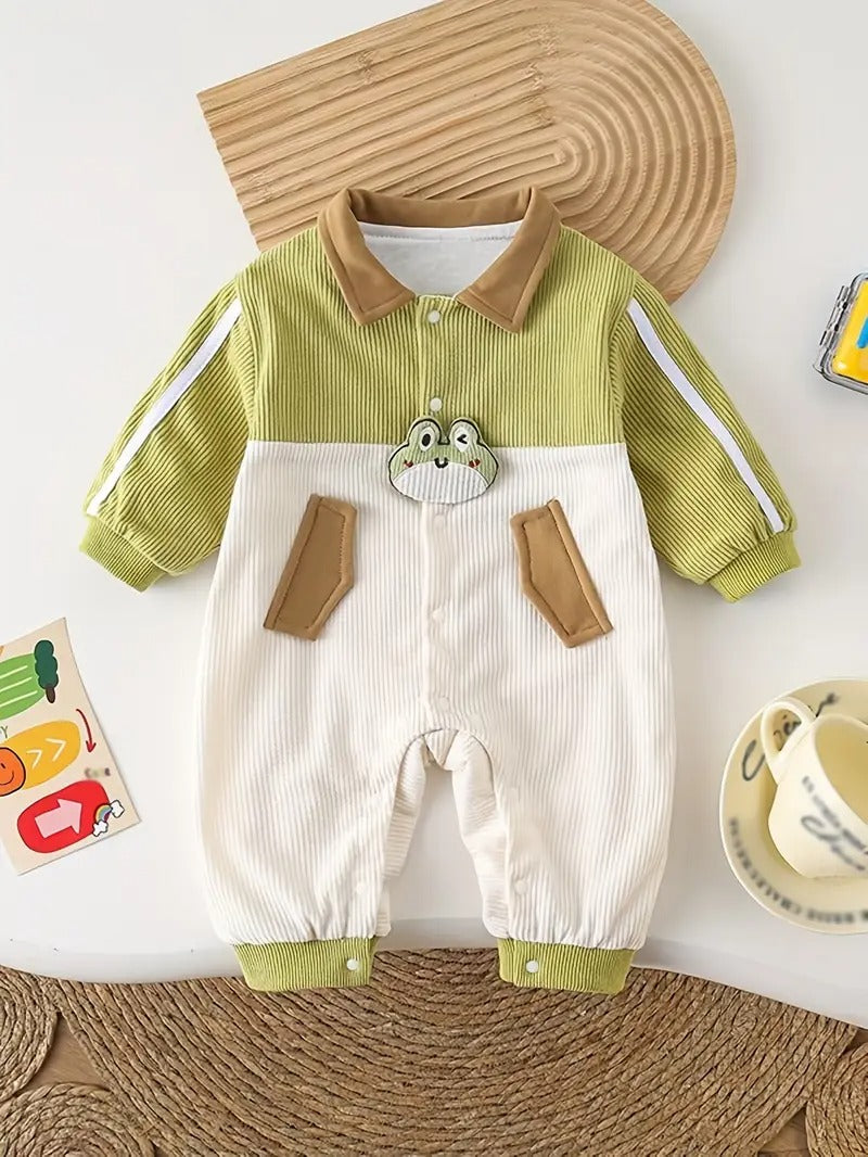 Newborn Baby Girls & Boy  Knit Romper, Long Sleeve Comfortable & Soft Jumpsuit.